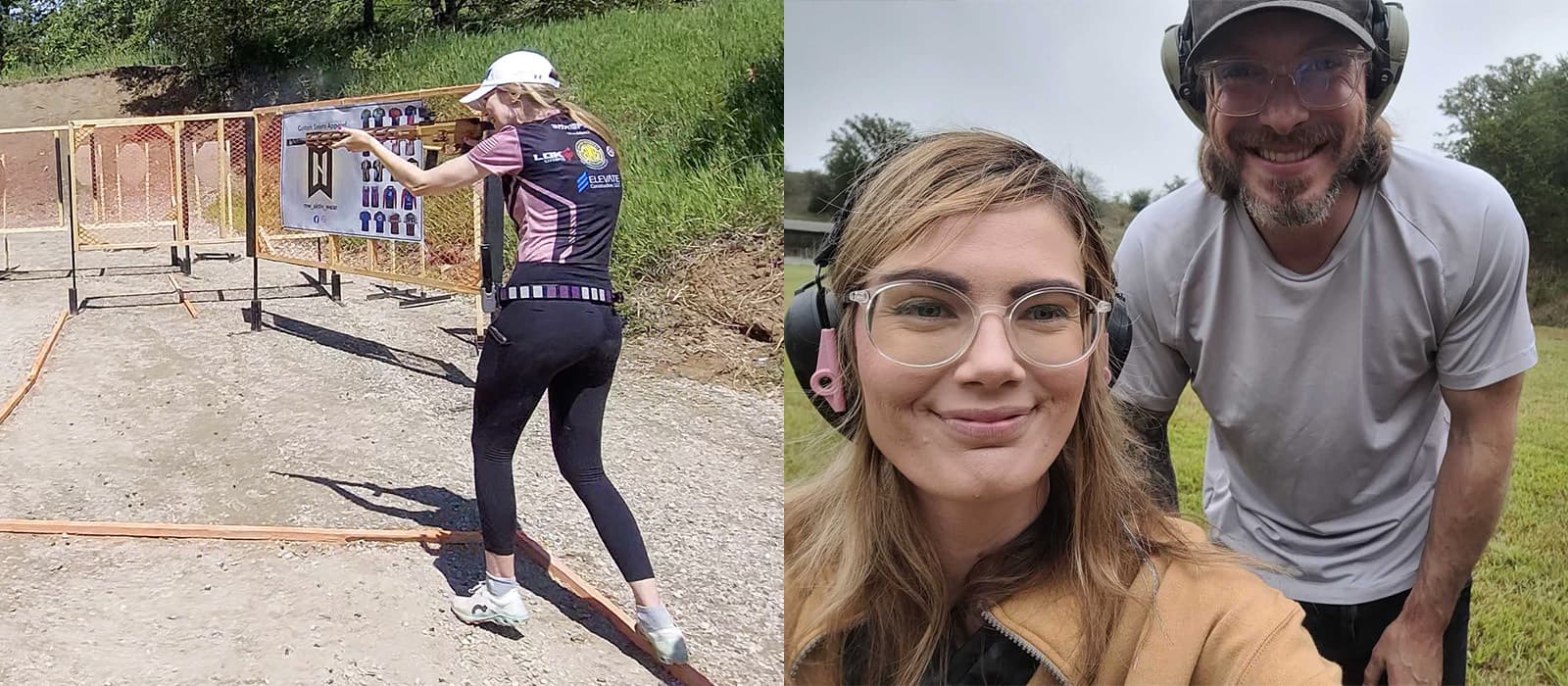 Women Shooting at a Range