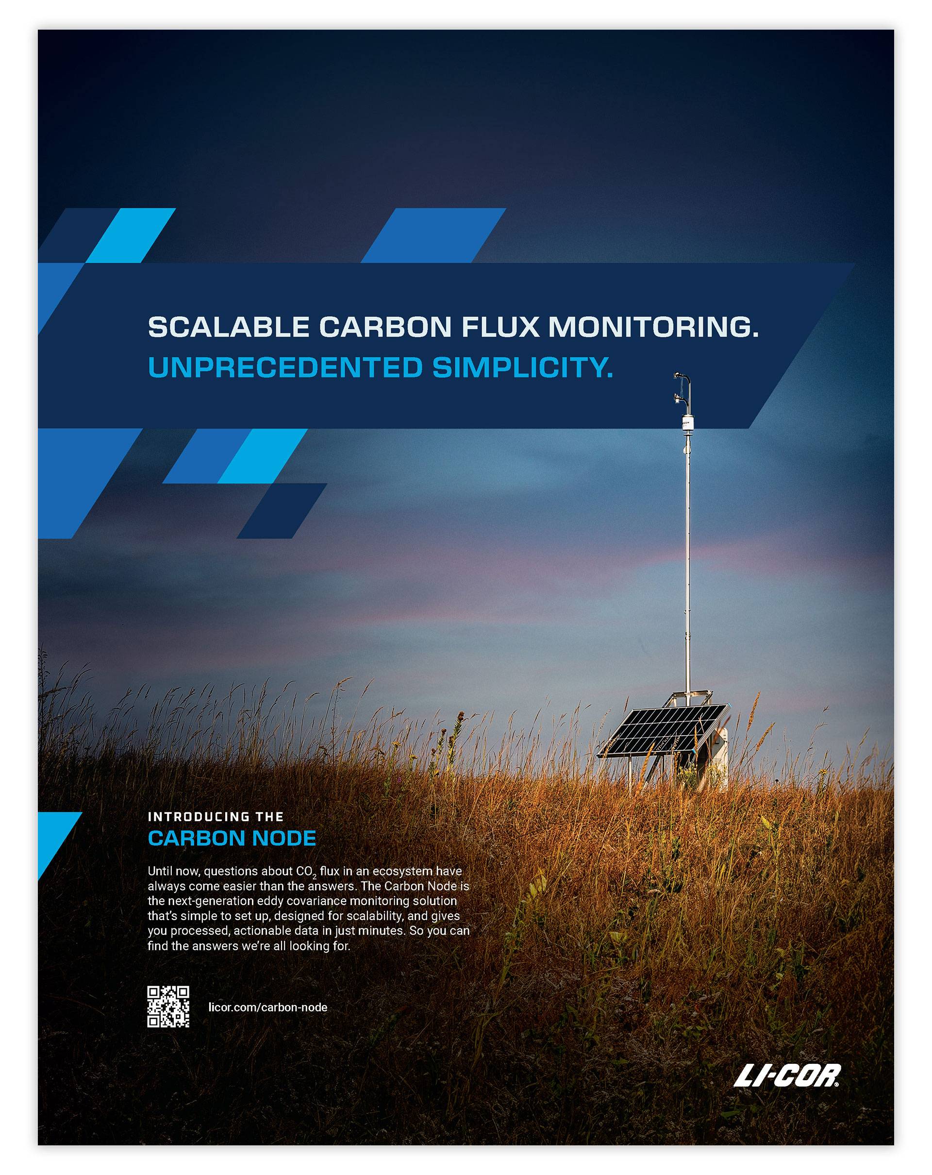 LI-COR Carbon Node Print Ad