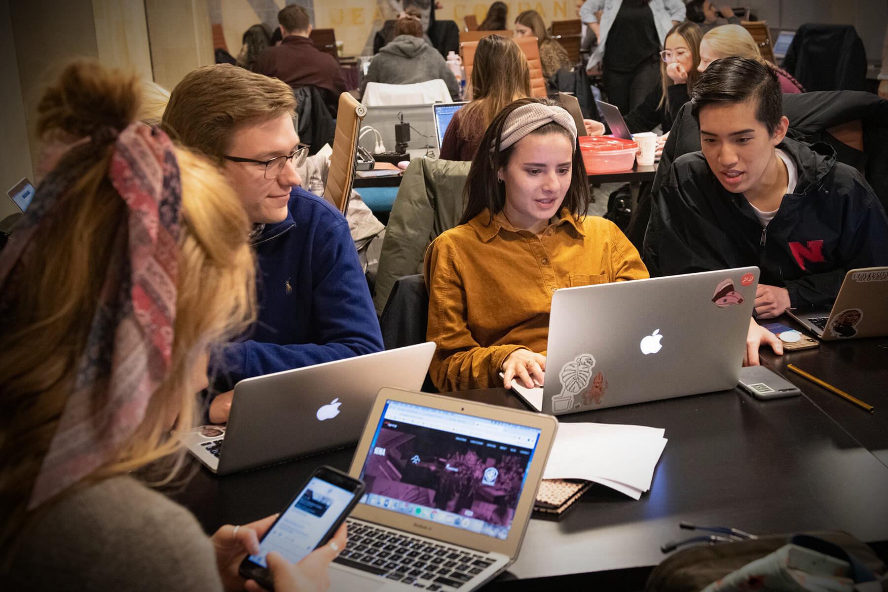 Swanson Russell at UNL's Jacht